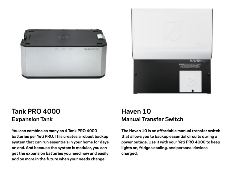Haven Home Backup