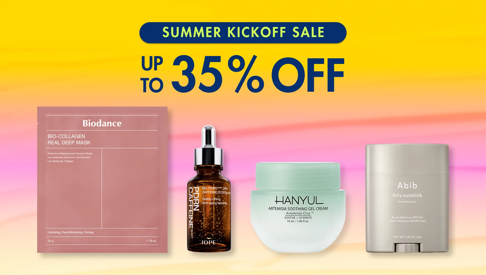 Summer Kickoff Sale