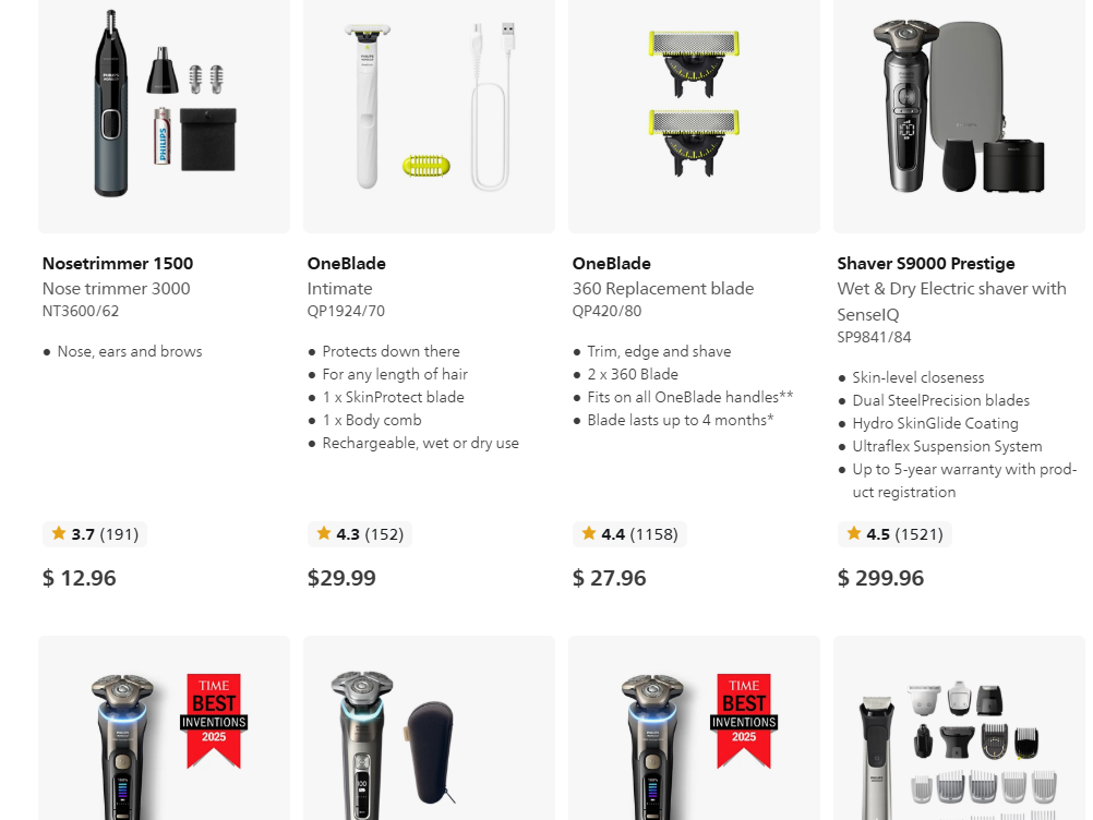Norelco Top Picks