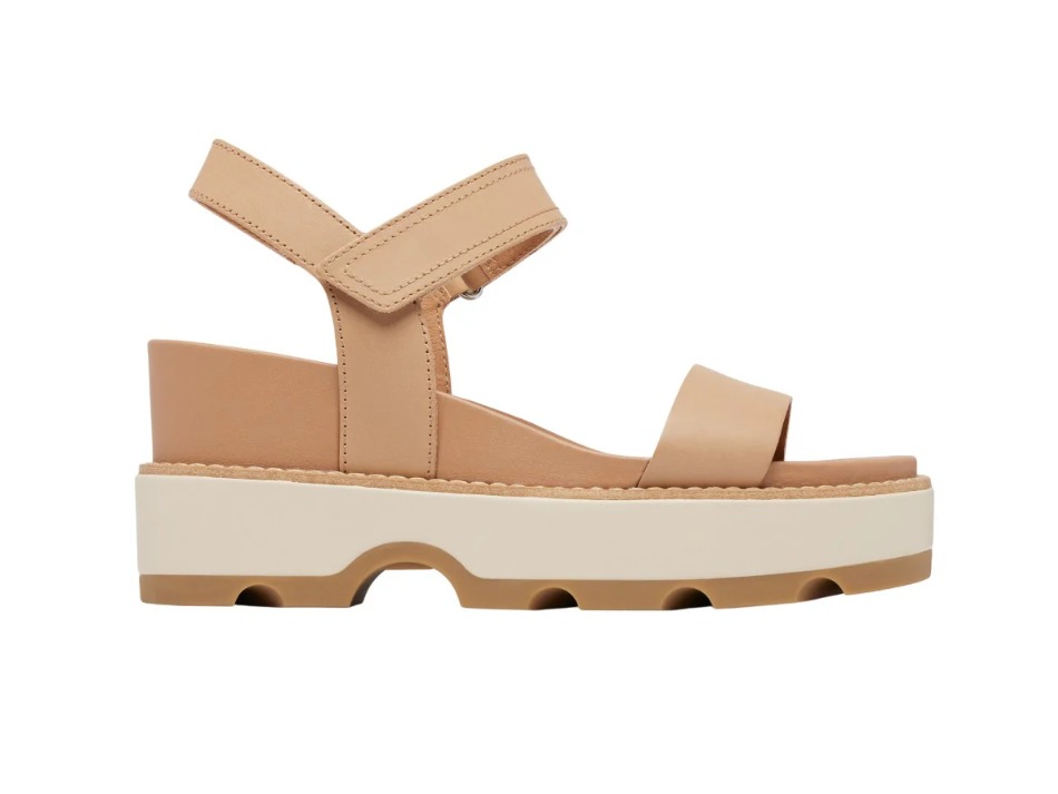 Joanie IV Y-Strap Wedge Sandals